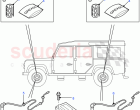 ABS Sensors (4 Wheel Anti-Lock Braking System) ((V) FROM7A000001)