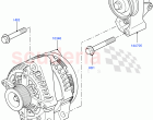 Alternator And Mountings (4.4L DOHC DITC V8 Diesel) ((V) FROMBA000001)