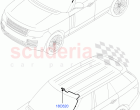 Electrical Wiring - Body And Rear (Roof)