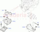 Engine Mounting (Nitra Plant Build) (3.0L AJ20P6 Petrol High)