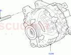 Alternator And Mountings (Nitra Plant Build) (2.0L I4 High DOHC AJ200 Petrol, 2.0L…
