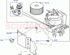 Fuel Filter (3.6L V8 32V DOHC EFi Diesel Lion) ((V) FROMAA000001)