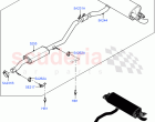 Rear Exhaust System (5 Door, 2.0L I4 Mid DOHC AJ200 Petrol, Changsu (China), Dual …