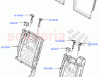 Rear Seat Frame (Frame Assy Backboard) (With 35/30/35 Split Fold Rear Seat) ((V) F…