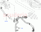 Heater Hoses (Solihull Plant Build) (2.0L I4 DSL MID DOHC AJ200, With Fuel Fired H…