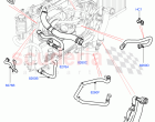 Cooling System Pipes And Hoses (Nitra Plant Build) (2.0L I4 DSL HIGH DOHC AJ200, W…