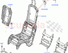 Front Seat Frame (Centre Seat) (Short Wheelbase, Console - Centre Seat, Standard W…