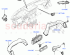 Air Vents, Louvres And Ducts (Instrument panel, Internal Components) (Head Up Disp…