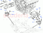Engine Mounting (5.0L OHC SGDI NA V8 Petrol - AJ133, 5.0L OHC SGDI SC V8 Petrol - …
