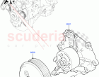 Water Pump (Main Unit) (2.0L I4 DSL MID DOHC AJ200, 2.0L I4 DSL HIGH DOHC AJ200)