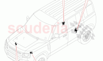 Air Suspension Controls/Electrics (With Four Corner Air Suspension)