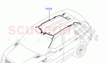 Electrical Wiring - Body And Rear (Roof)