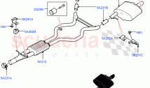 Rear Exhaust System (2.0L AJ200P Hi PHEV) ((V) FROMJA000001)