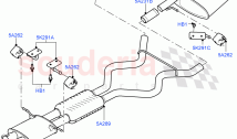 Exhaust System (5.0L OHC SGDI SC V8 Petrol - AJ133) ((V) TOHA999999)