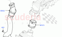 Intercooler/Air Ducts And Hoses (2.0L I4 DSL MID DOHC AJ200)