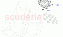 Rear Seat Back (Row 3, Solihull Plant Build) (Version - Core, With 7 Seat Configur&hellip;