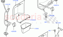 Side Trim (Luggage Compartment) (Less Armoured) ((V) FROMAA000001)