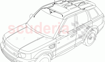 Electrical Wiring - Body And Rear (Roof) ((V) TO9A999999)