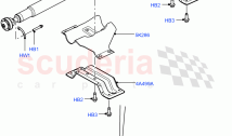Drive Shaft - Rear Axle Drive (Propshaft) (Halewood (UK), Dynamic Driveline) ((V) &hellip;