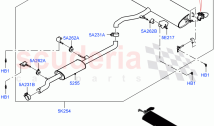 Rear Exhaust System (2.0L AJ20P4 Petrol Mid PTA, Changsu (China), Less 3rd Row Rea&hellip;