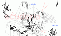 Wiring - Seats (2nd Row, Rear Seats) (With 2 Rear Small Individual Seats, 40/20/40&hellip;
