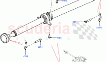 Drive Shaft - Rear Axle Drive (Propshaft) (Standard Wheelbase) ((V) TOL2999999)