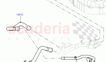 Heater Hoses (Front) (5.0 Petrol AJ133 DOHC CDA, Less Auxiliary Coolant Pumps, 5.0&hellip;