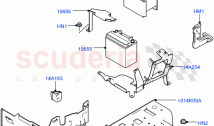 Battery And Mountings (RH) (RHD) ((V) FROMEA000001)