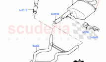 Rear Exhaust System (3.0L AJ20D6 Diesel High) ((V) FROMLA000001)