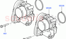 Throttle Housing (3.6L V8 32V DOHC EFi Diesel Lion) ((V) FROM7A000001, (V) TO9A999&hellip;