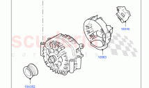 Alternator And Mountings (4.4 V8 Turbo Petrol (NC10))