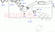 Front Exhaust System (Nitra Plant Build) (3.0L AJ20P6 Petrol High)