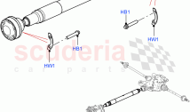 Drive Shaft - Rear Axle Drive (Propshaft) (Short Wheelbase) ((V) TOL2999999)