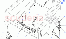 Rear Body Lower - Mountings (90" Wheelbase) ((V) FROM7A000001)