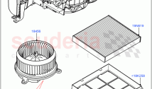 Heater/Air Cond.Internal Components (Auxiliary Heater) ((V) FROMMA000001)
