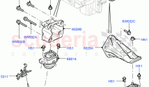 Engine Mounting (3.0L 24V DOHC V6 TC Diesel) ((V) FROMAA000001)