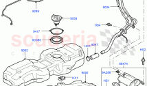 Fuel Tank & Related Parts (5.0L OHC SGDI NA V8 Petrol - AJ133) ((V) FROMAA000001)
