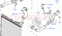 Intercooler/Air Ducts And Hoses (4.4L DOHC DITC V8 Diesel) ((V) FROMBA000001)