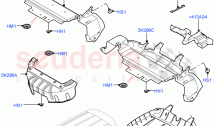 Splash And Heat Shields (Rear Section, Body) (Halewood (UK)) ((V) FROMLH000001)
