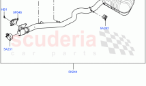Rear Exhaust System (2.0L AJ21D4 Diesel Mid) ((V) FROMMA000001)