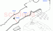 Fuel Lines (Rear) (2.0L AJ20D4 Diesel Mid PTA, Halewood (UK), 2.0L AJ20D4 Diesel H&hellip;