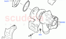 Turbocharger (2.0L AJ20P4 Petrol E100 PTA, Itatiaia (Brazil)) ((V) FROMLT000001)