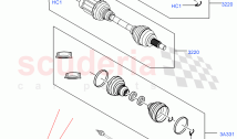 Drive Shaft - Front Axle Drive (Driveshaft, Nitra Plant Build) ((V) FROMM2000001)