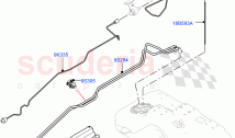 Fuel Lines (Rear) (2.0L AJ20D4 Diesel Mid PTA, Halewood (UK), 2.0L AJ20D4 Diesel L&hellip;
