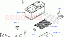 Battery And Mountings (RH) (LHD) ((V) FROMEA000001)