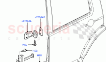 Rear Doors, Hinges & Weatherstrips (Door And Fixings) ((V) FROMAA000001)