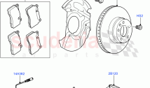 Front Brake Discs And Calipers (With B6 Level Armouring) ((V) FROMAA000001)