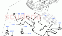 Rear Brake Pipes ((V) TO9A999999)