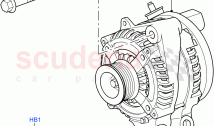 Alternator And Mountings (3.0L DOHC GDI SC V6 PETROL, 5.0L P AJ133 DOHC CDA S/C En&hellip;
