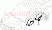 Wiring - Body Closures (Front And Rear Doors) (5 Door, Standard Wheelbase)